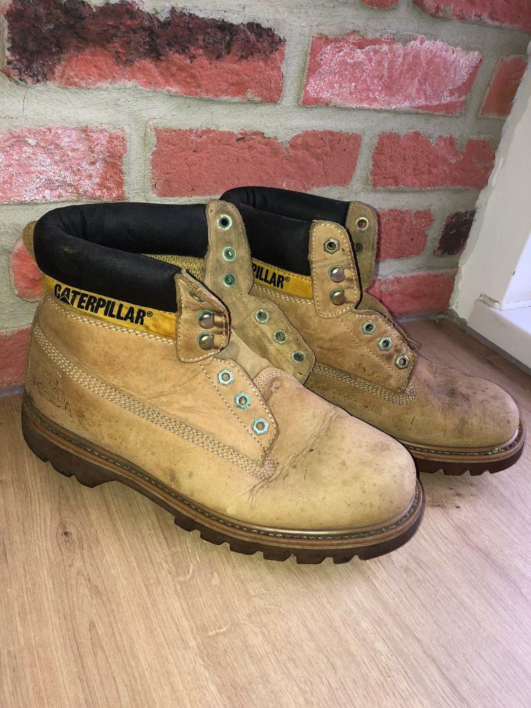 caterpillar boots size 8
